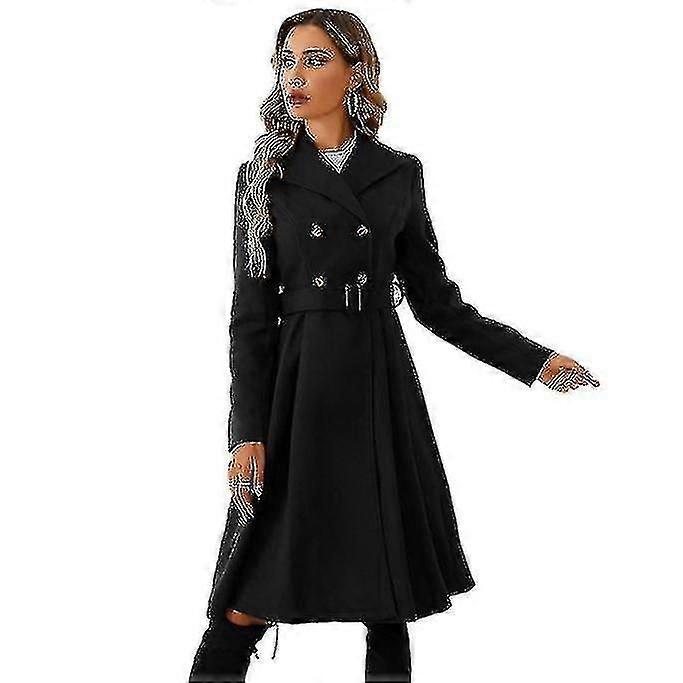 Women's  Double Breasted Trench Coat