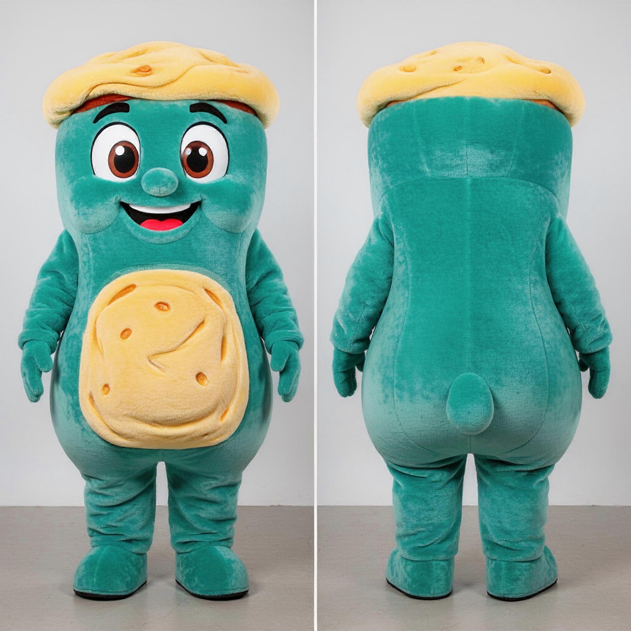 MASTICOT Teal Layered Moussaka Mascot