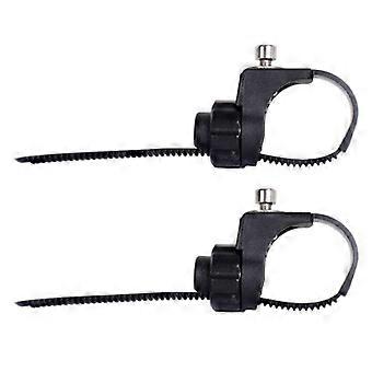 Frame Mount Bike Mudguard Bike Mudguard Frame Clamp 2x Front Rear Adjustable Mud Guard Flap Ring Rack Accessories for Mountain
