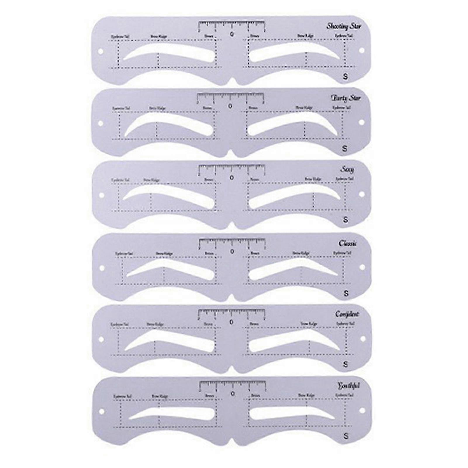 Reusable Hands-Free Eyebrow Stencil