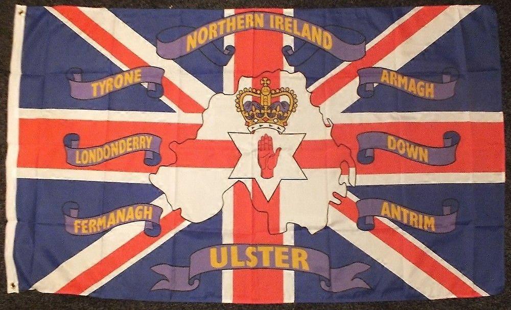 Drapeau décoré des six comtés d'Ulster HY2397