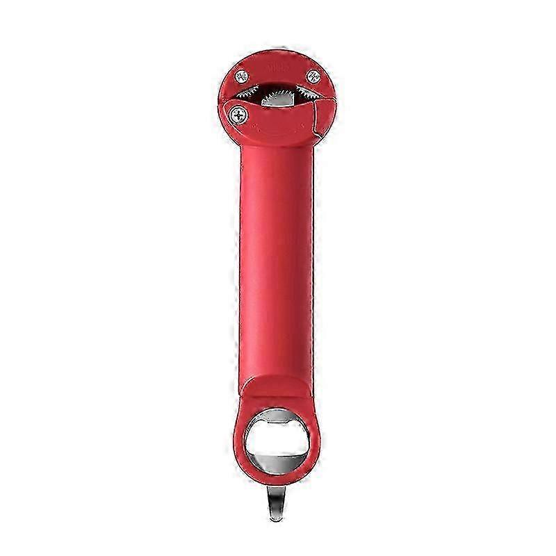 1pc Retractable Multifunctional Bottle Opener Red