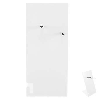 Hair Dryer Holder for Bathroom Wall Mounted Blow Dryer Storage Organizer White