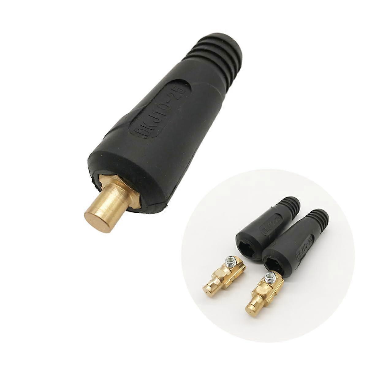 1025mm Welding Cable Connector Plug with Durable Locking Design for Secure Power Connection