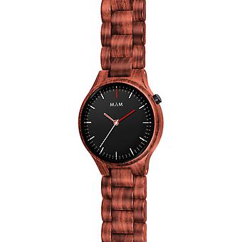 Mam horloges vulkaan horloge voor Japanse Quartz analoge man met armband van andere 697