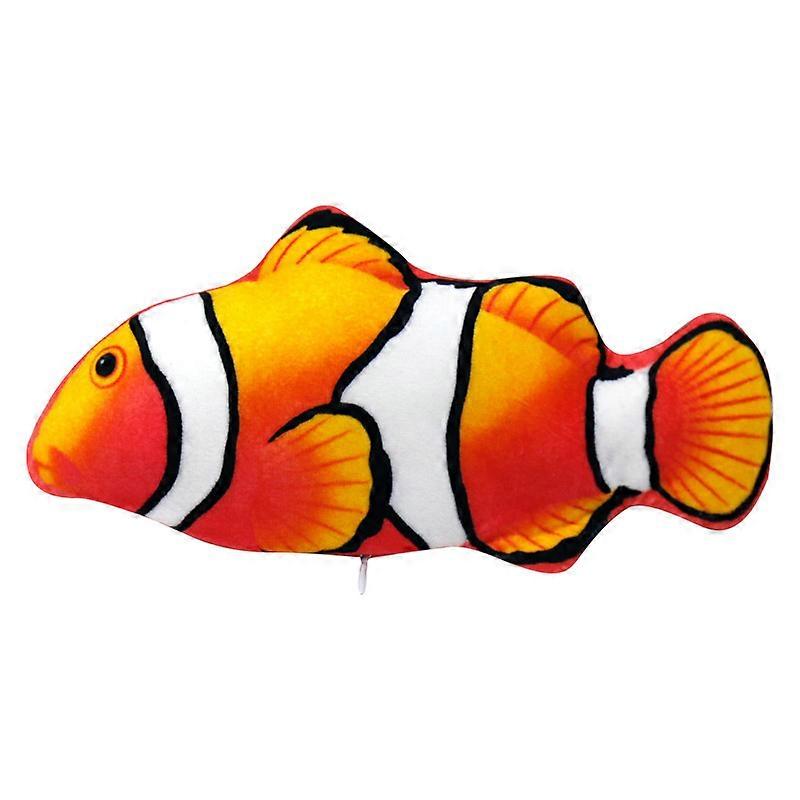 Interactive Soft Flopping Fish Toy