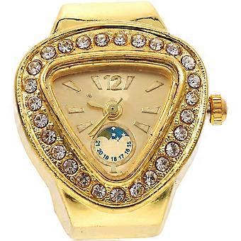 Novelty Finger Watch Ring Watch Ornament for Time Watching 2Pcs Comfortable Durable Design