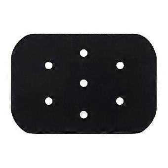 Under Saddle Pad Non Slip Breathable Polyester 40cm x 27cm Black Equestrian