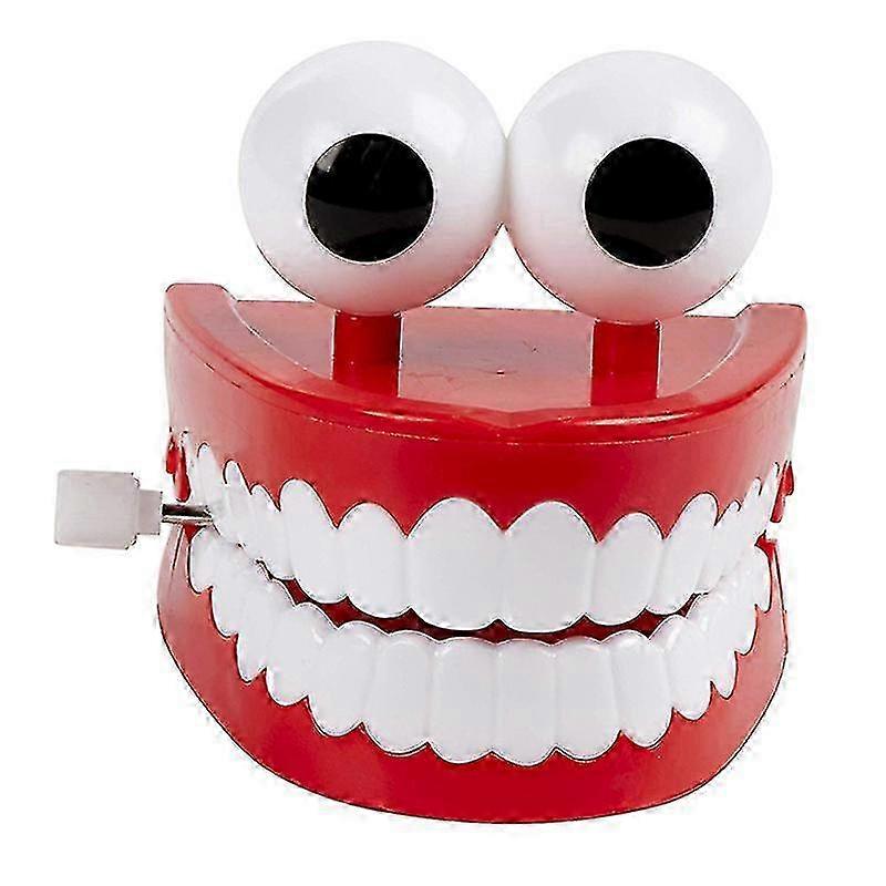 Clockwork Dentures Toy Mechanical Fun