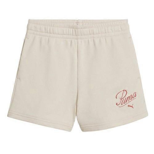 Puma Childrens/Kids Fleece Script Shorts