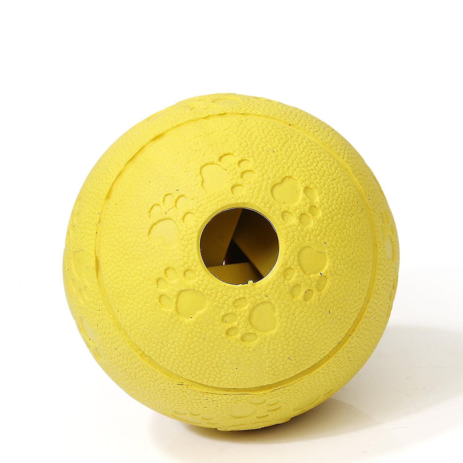 Pet Dog Snack Feeding Toy Food Soft Food Leaking Ball Food Leakage Food Control Interactive Dispensing Rubber Ball Chew Toys