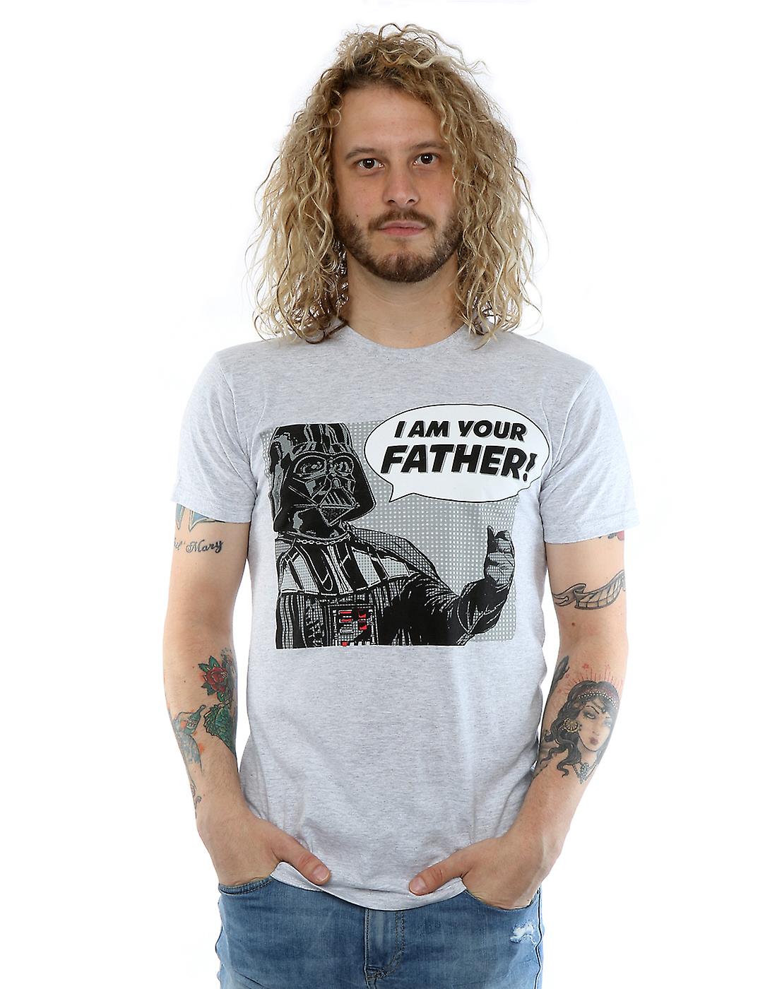 Star Wars Men's Darth Vader Pop Art T-Shirt