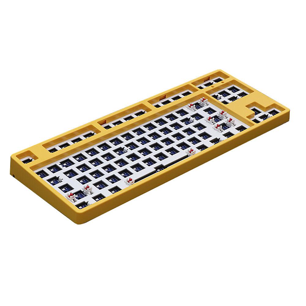 Programmable mechanical keyboard kit triplemode wireless bluetooth5.0/