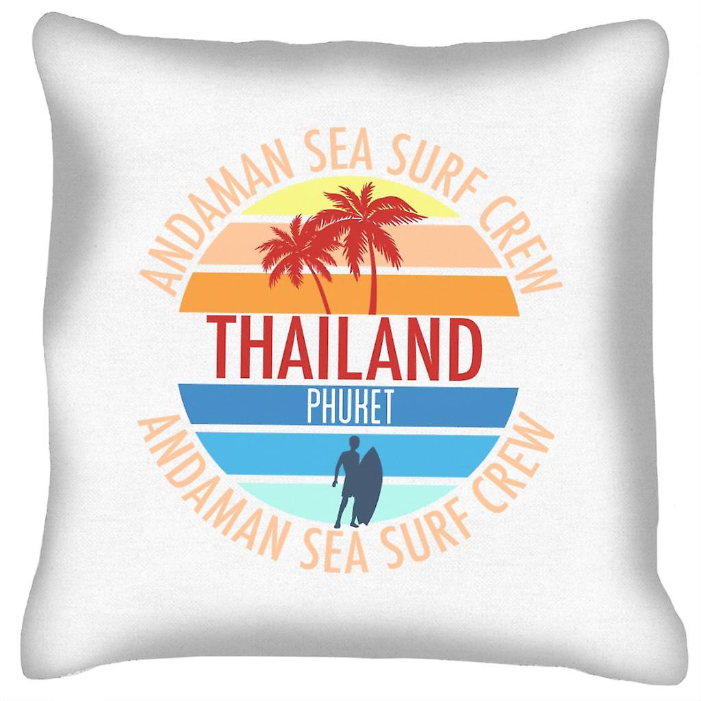 Phuket Surf Crew Retro Cushion