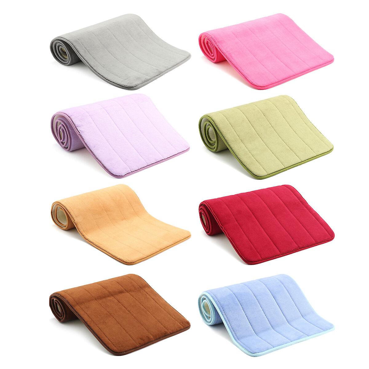 120X40cm Non-slip Absorbent Memory Foam Rug For Bedroom, Bathroom, Kitchen, Door Mat, Floor Mat, Bath Mat