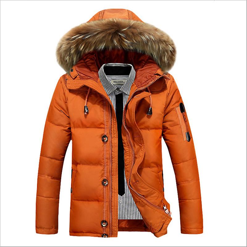 New Winter Warm Men Thickened Fleece Down Jacket Down Coat Jacket Men