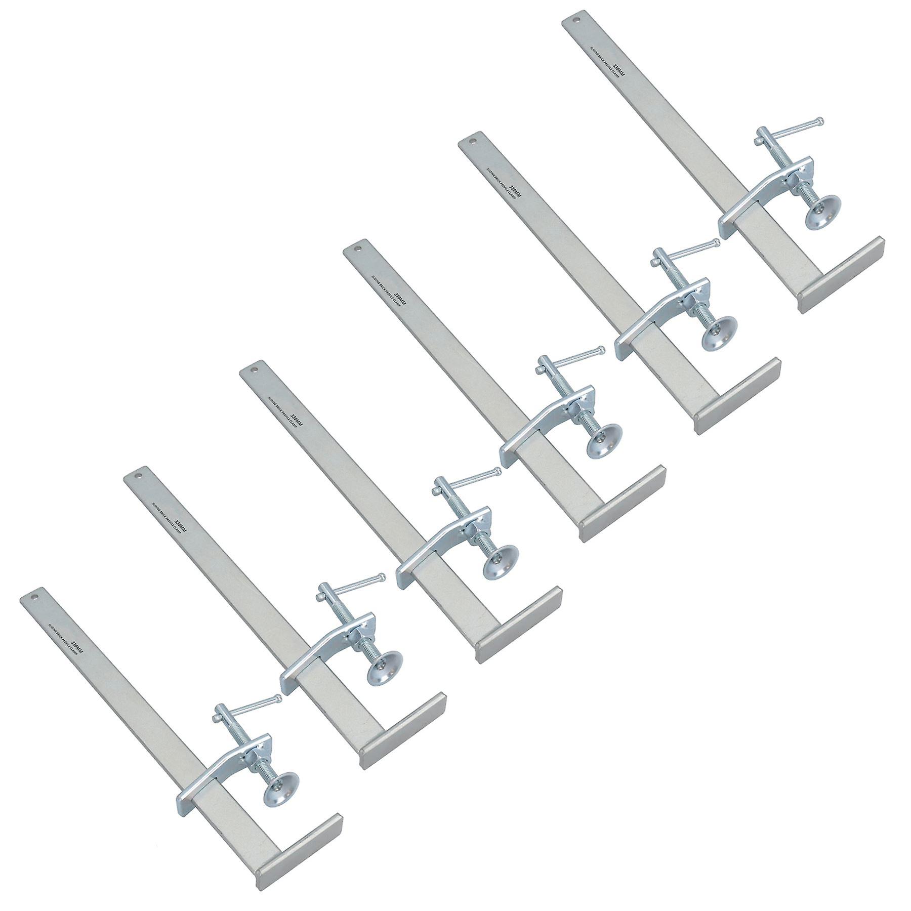 330mm Brick Profile Sliding Mortar Joint Clamp Holder Fastener External Walls 6pc