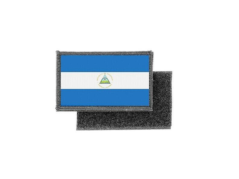 Patch ecusson prints nicaragua flag badge