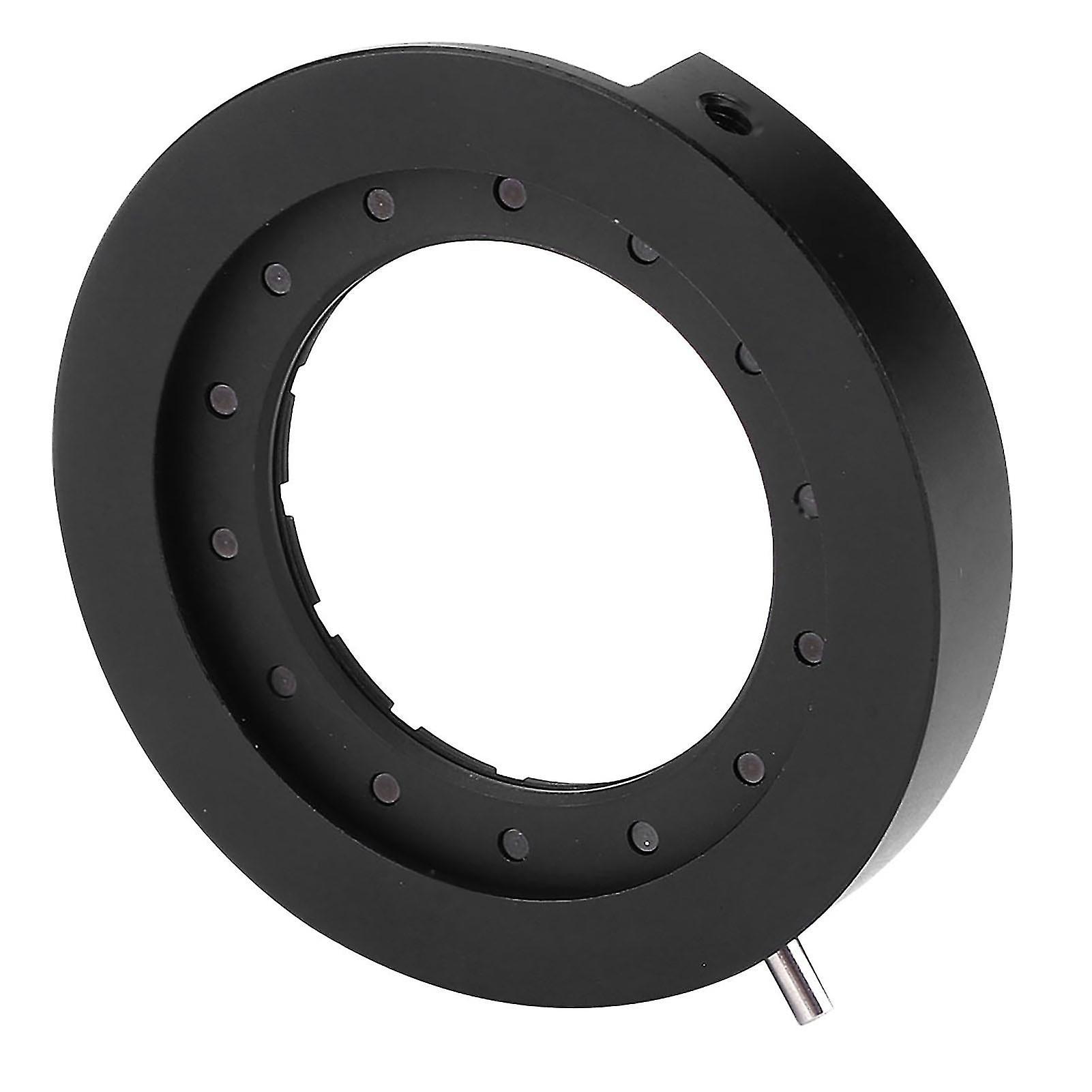 Microscope Iris Adapter Aperture Adjustable Lens Optical Diaphragm For Microscopesk25 With Base