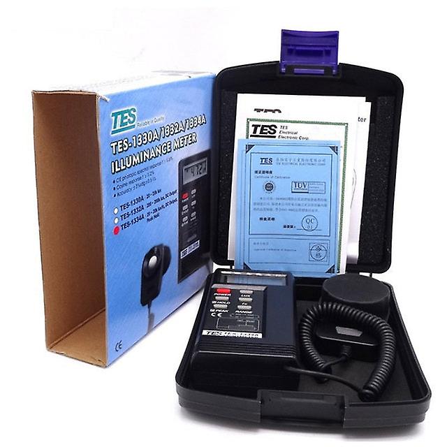 Tes Digital Light Lux Meter Tes-1334a Fc Function