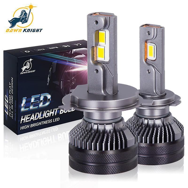 -K5C 4300K 110W H7 H4 LED lámpa dupla rézcső 3000k led lámpák autóhoz H1 H11 Hb3 9005 Hb4 9006 LED fényszóró izzó