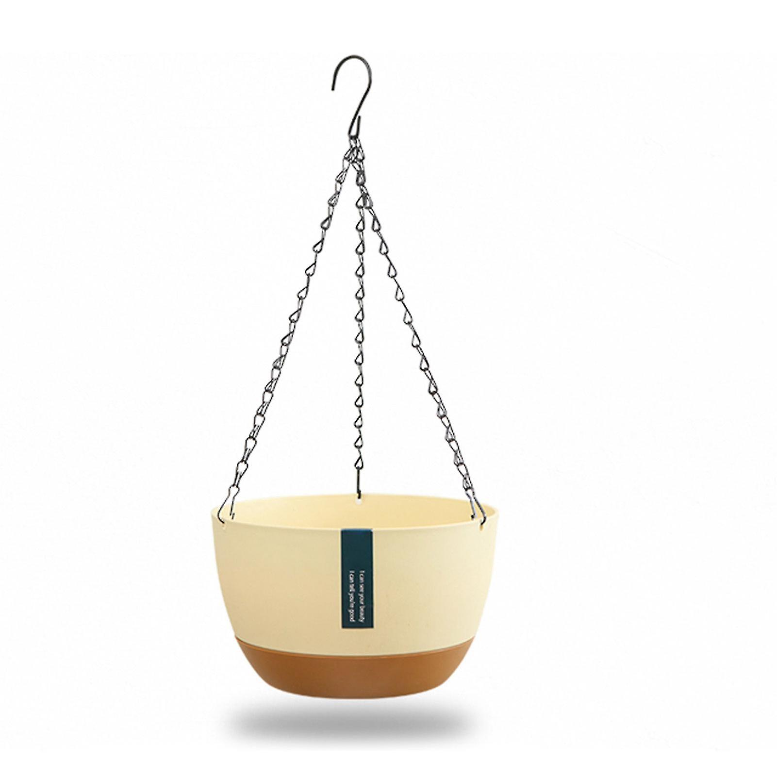 Wiszący podwójny łańcuch Wiszący kosz Sadzarka Home Balkon Indoor Automatyczna umywalka pochłaniająca wodę
