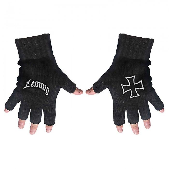 レミーユニセックスアダルトロゴアイアンクロスフィンガーレスグローブ