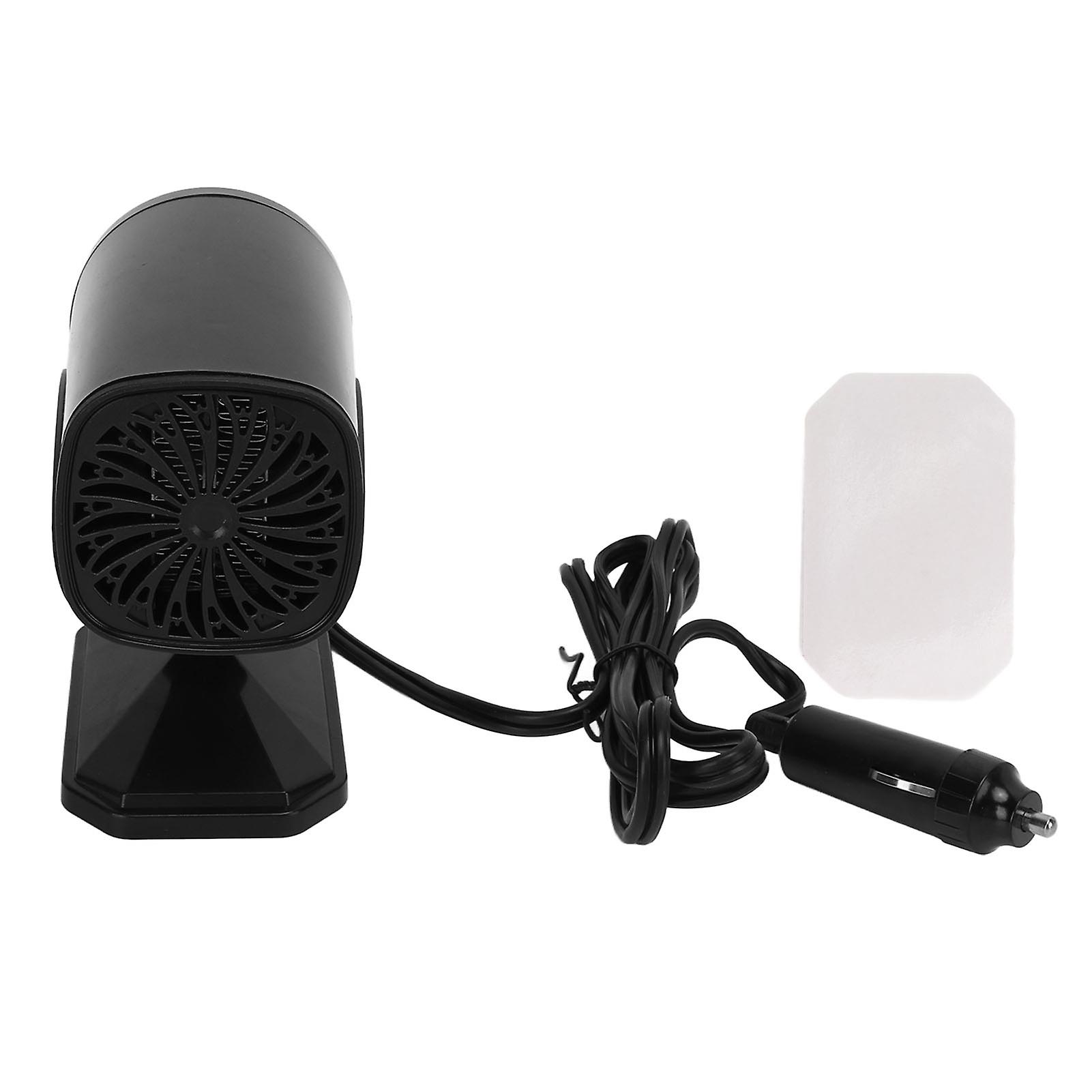 Car Heater 150W Heating Cooling Mode 360 Degree Rotatable Adjustable Temp Cigarette Lighter Demister Defroster 24V