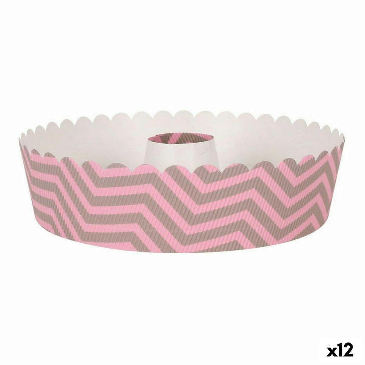 Ovenvorm Quttin Roze 22 x 6 cm 3 Stuks