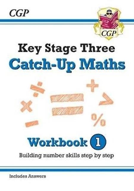 Ks3 Maths Catch-up Workbook 1 With Answers - CGP Books - Paperback - English Book - Educational: Mathematics and numeracy