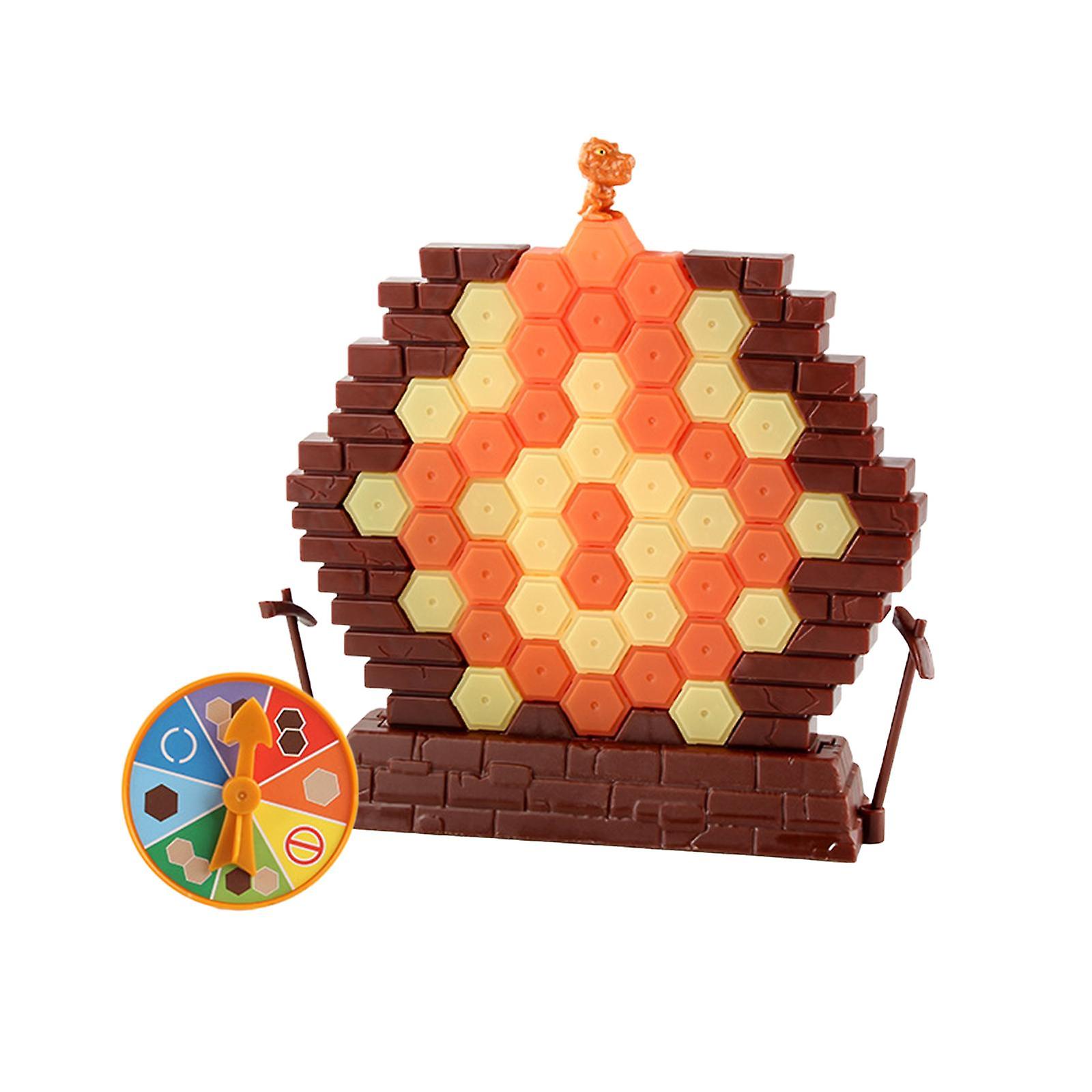 Dinosaur Peril Family Board Game, Ice Breaking Kids Table Knock Block, Ice Block Breaking Game for Childrens