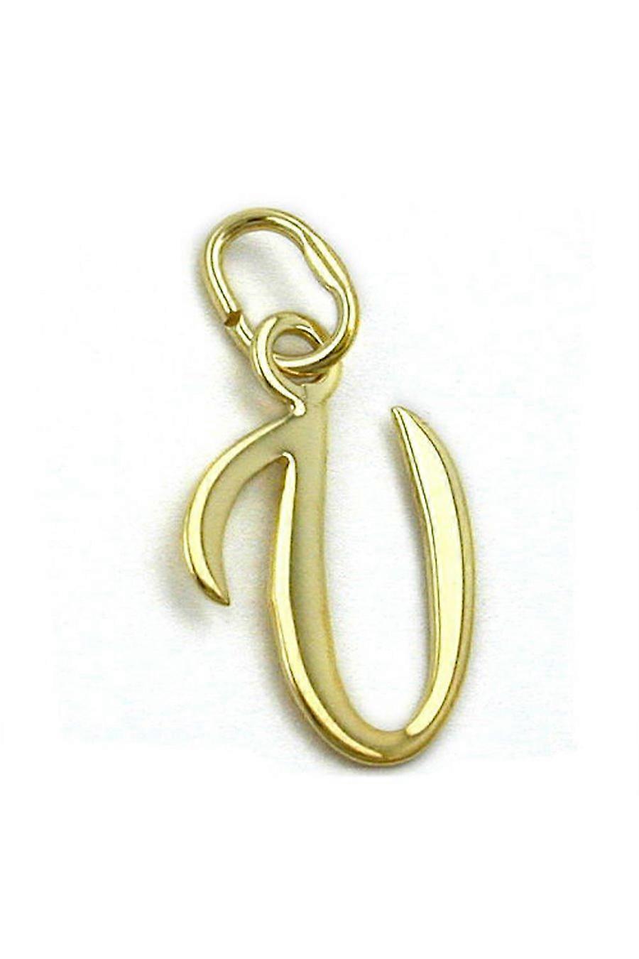 Pendant Letter V 8k Gold - Gl431108