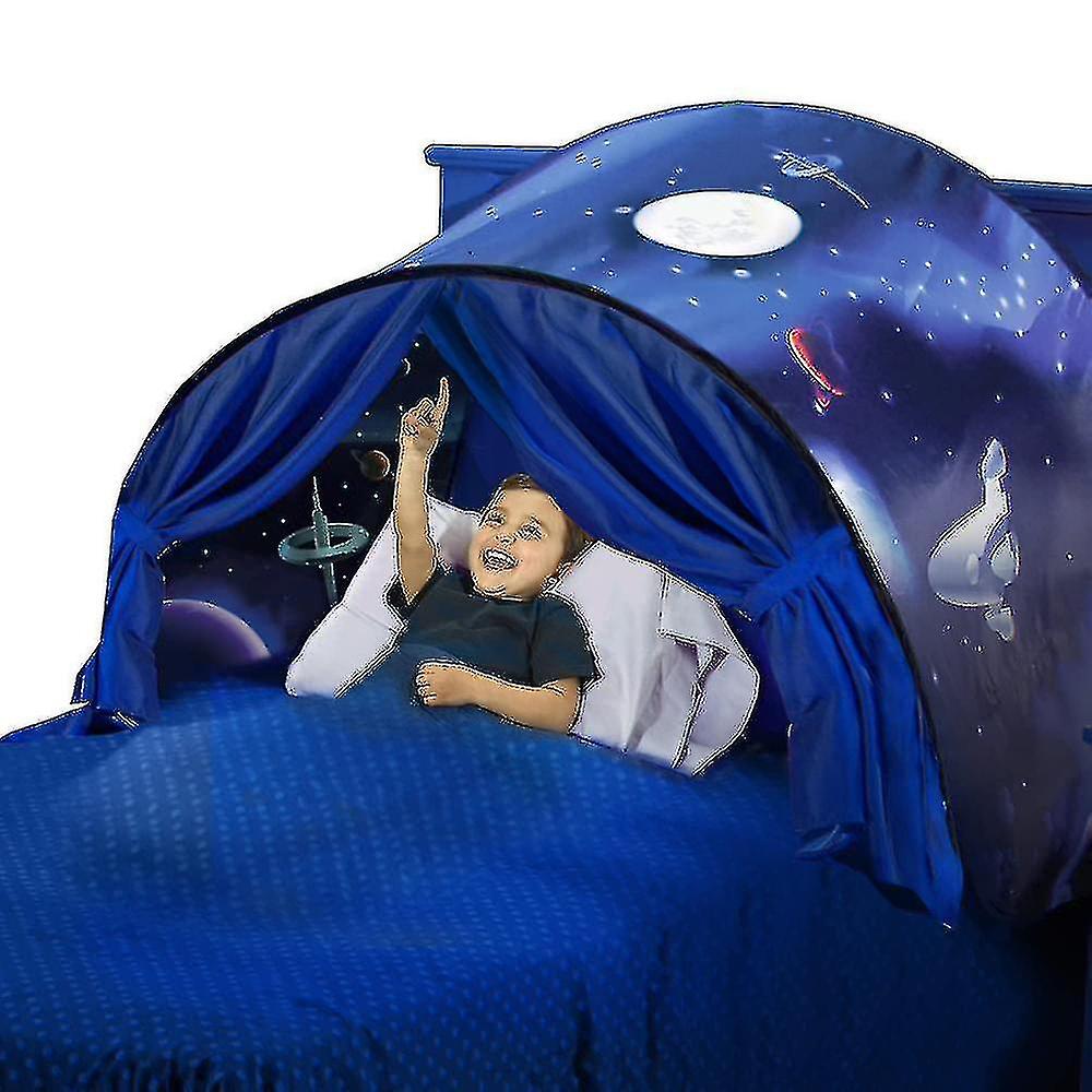 Kids Dream Bed Tents, Winter Woderland Pop Up Bed Tent W