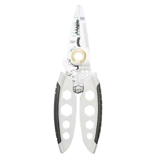 Multipurpose Wire Stripper High Density Professional Crimping Tool Wrench Function Stripping Cutting Crimping Splitting Tool