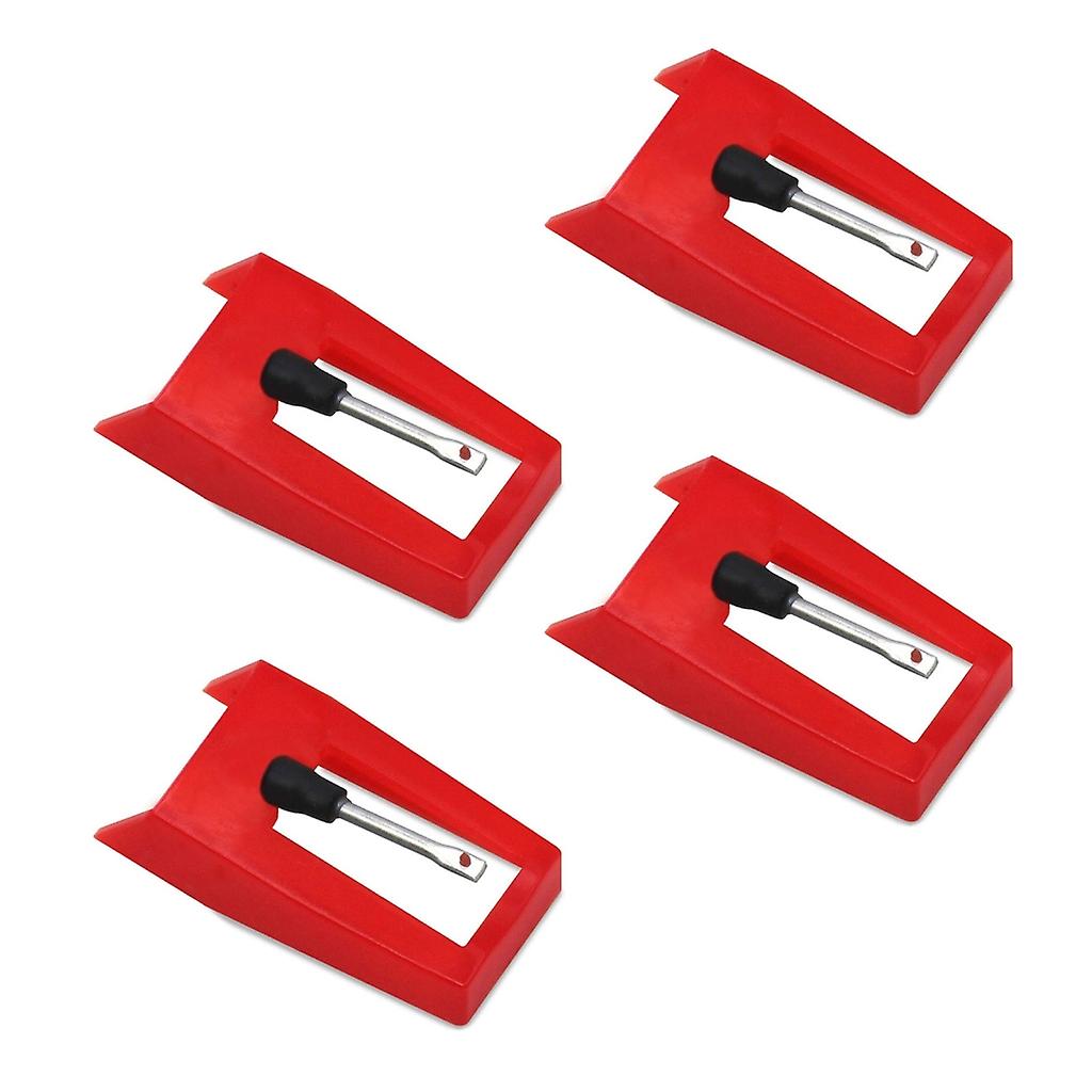 4Pcs/6Pcs Record Player Needle, Diamond Stylus Replacements Sets for Suitcase