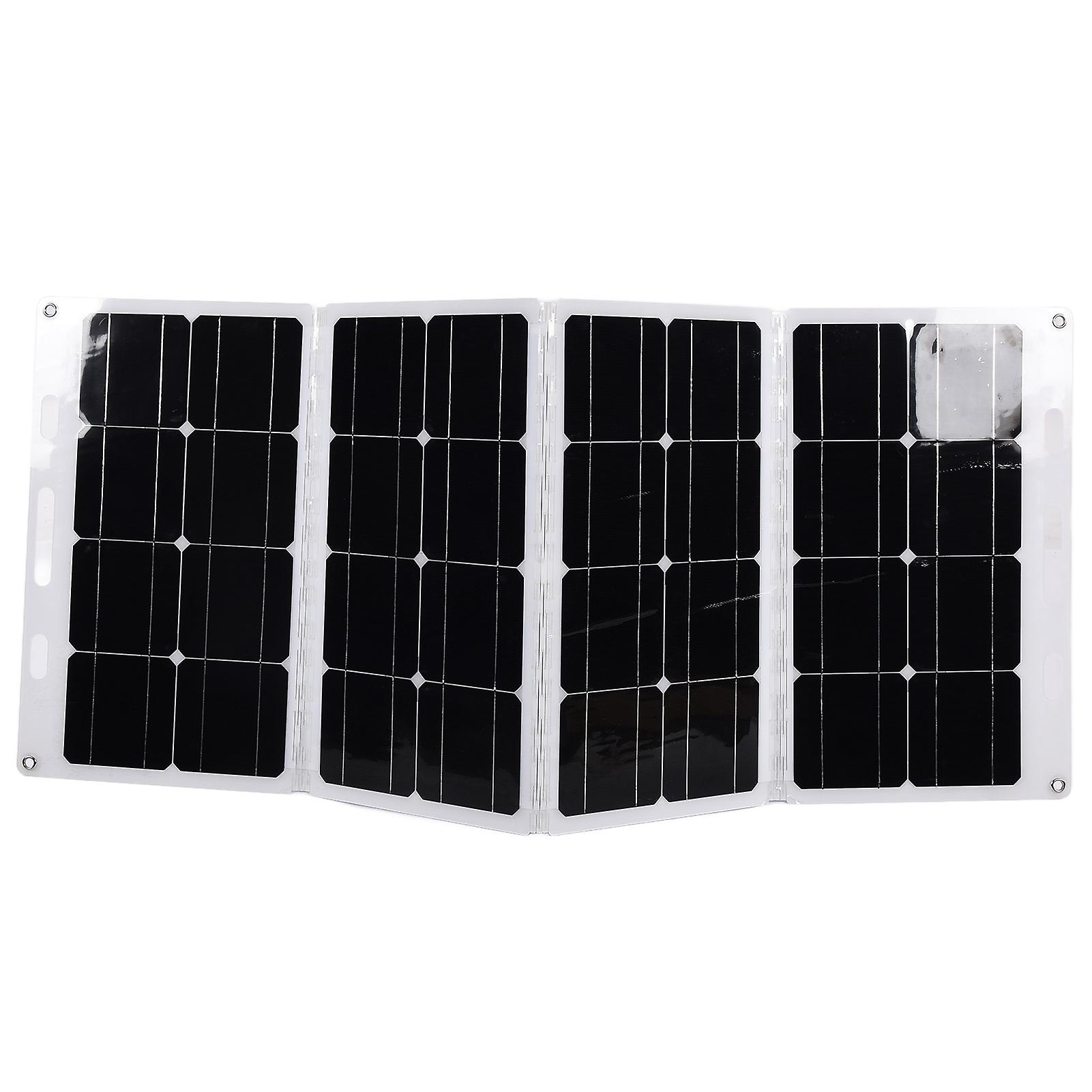 100W Portable Foldable Solar Panel Kit 18V Waterproof IP65