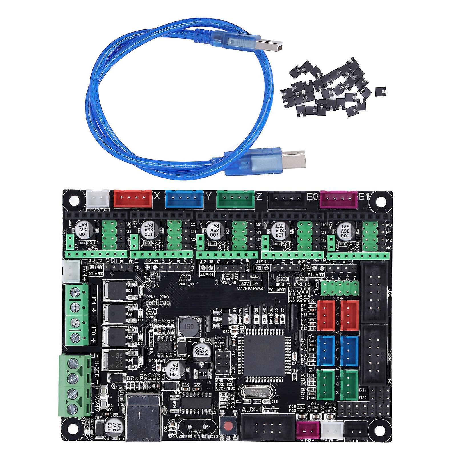 3D Printer Mainboard Kit with A4988 DRV8825 Stepper Driver Support