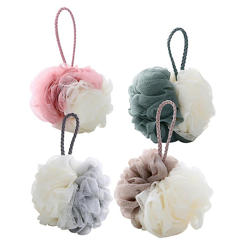 4pcs Nylon Mesh Sponge