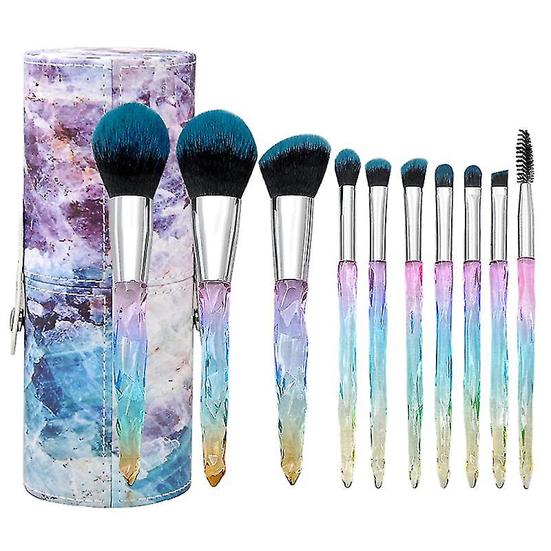 10pcs plastic borstels voor make-up