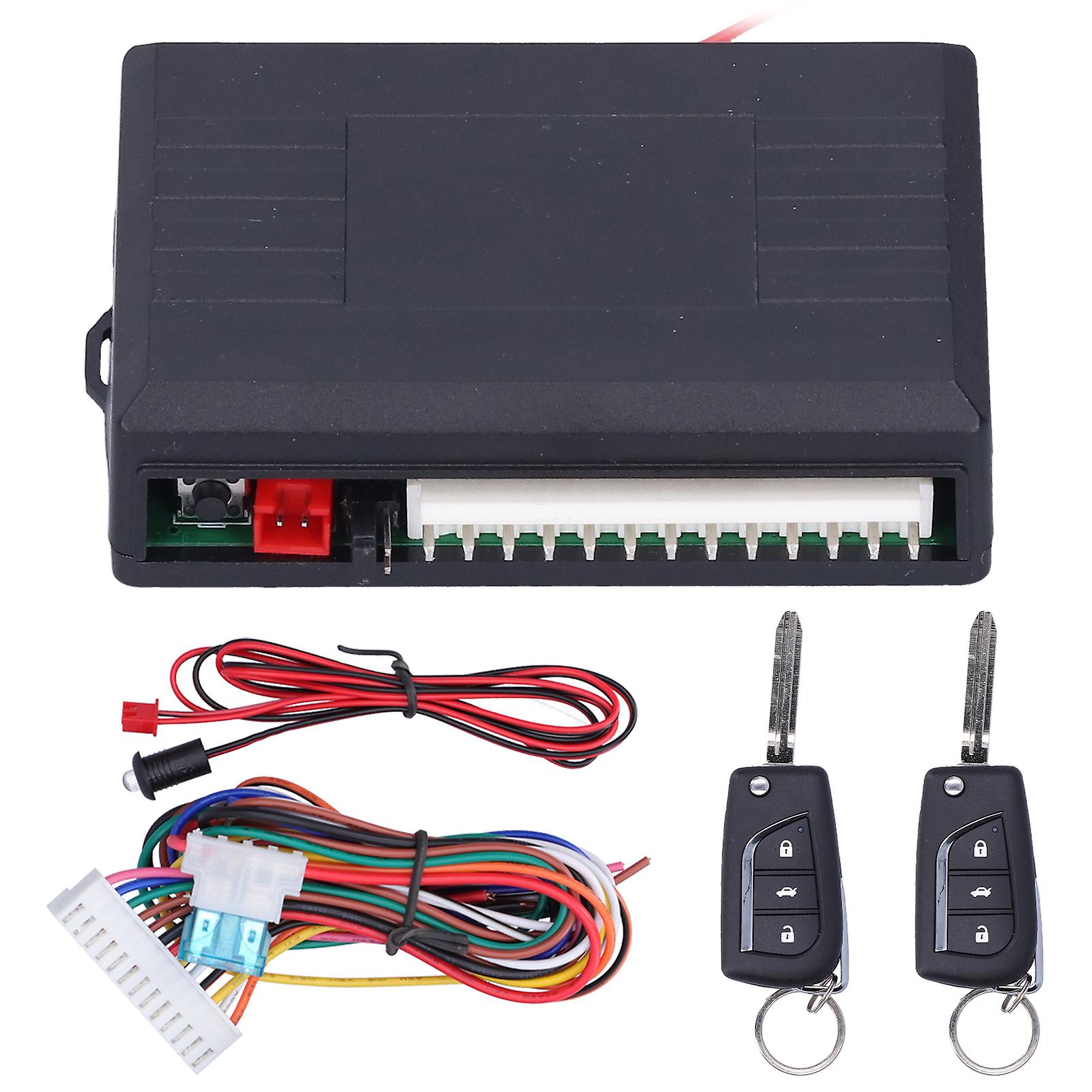 Universal Auto Remote Keyless Entry System 12V CR2025 150mAh
