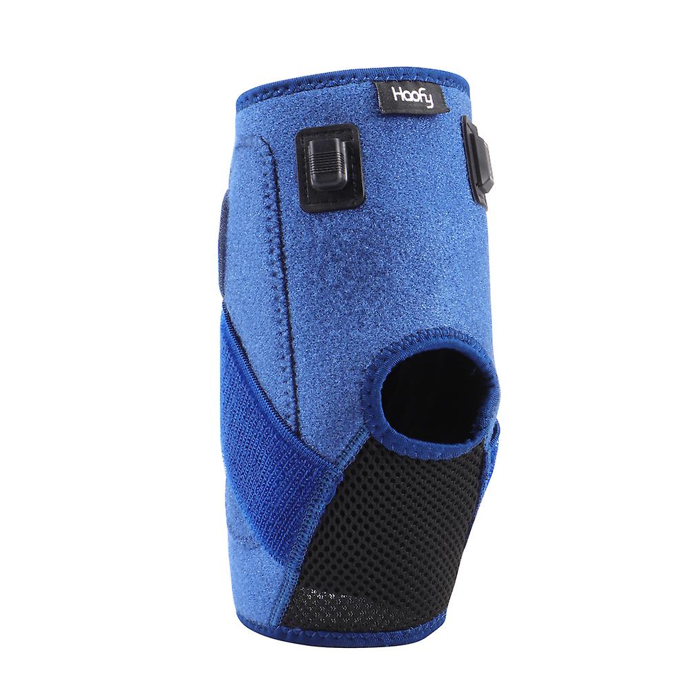 Heating ankle Navy blue codes A protective ankle with USB for Androids port charging cable