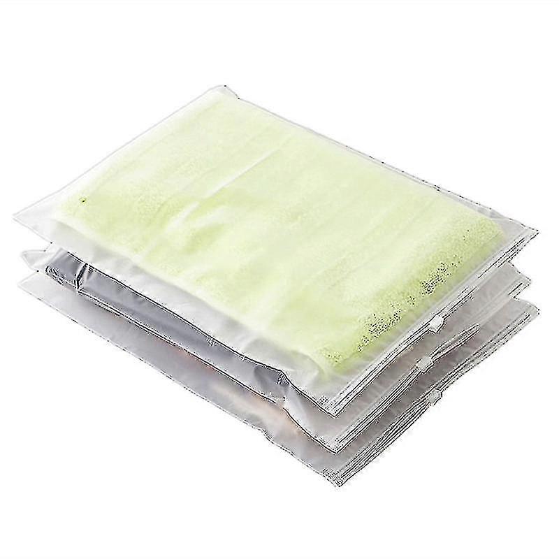 20 sacos com fecho zip fosco para roupas, sacos plásticos resseláveis para armazenamento de roupas
