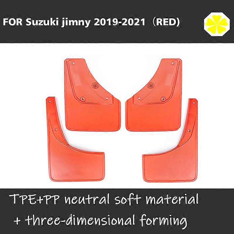 FOR Suzuki Jimny 2019 2020 2021 Mudguards Splash Mud Flap Guard Fender Car Accessories Auto Styline Mudflaps Front Rear 4pcs