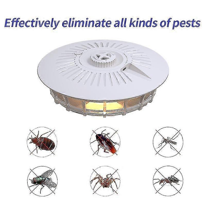 Flea Lamp Trap/white Repellent