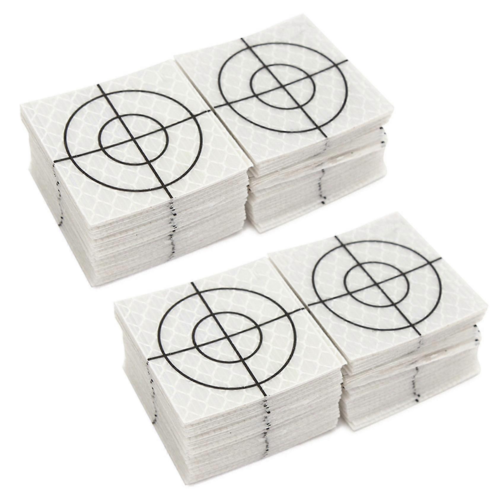 200pcs Prism Measurement Reflector Sheet Total Station Tunnel Survey