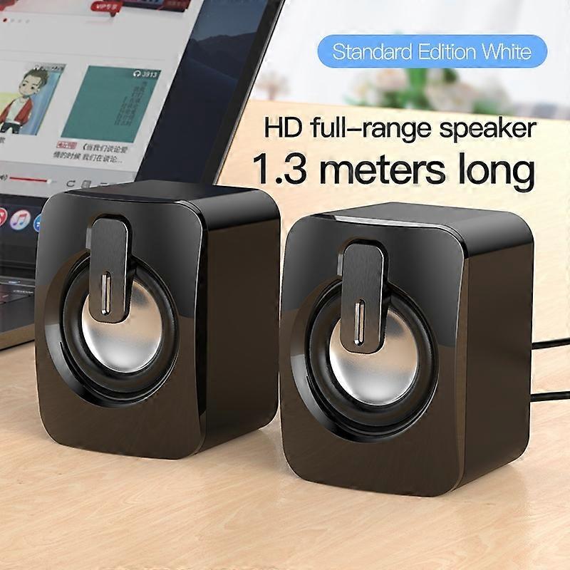Mini Computer Speaker USB Wired Speakers 3D Stereo Surround Sound Loudspeaker for PC Laptop Notebook