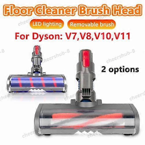 AU LED Soft Roller Brush Head Floor Tool Vacuum Cleaner for DYSON V7 V8 V10 V11