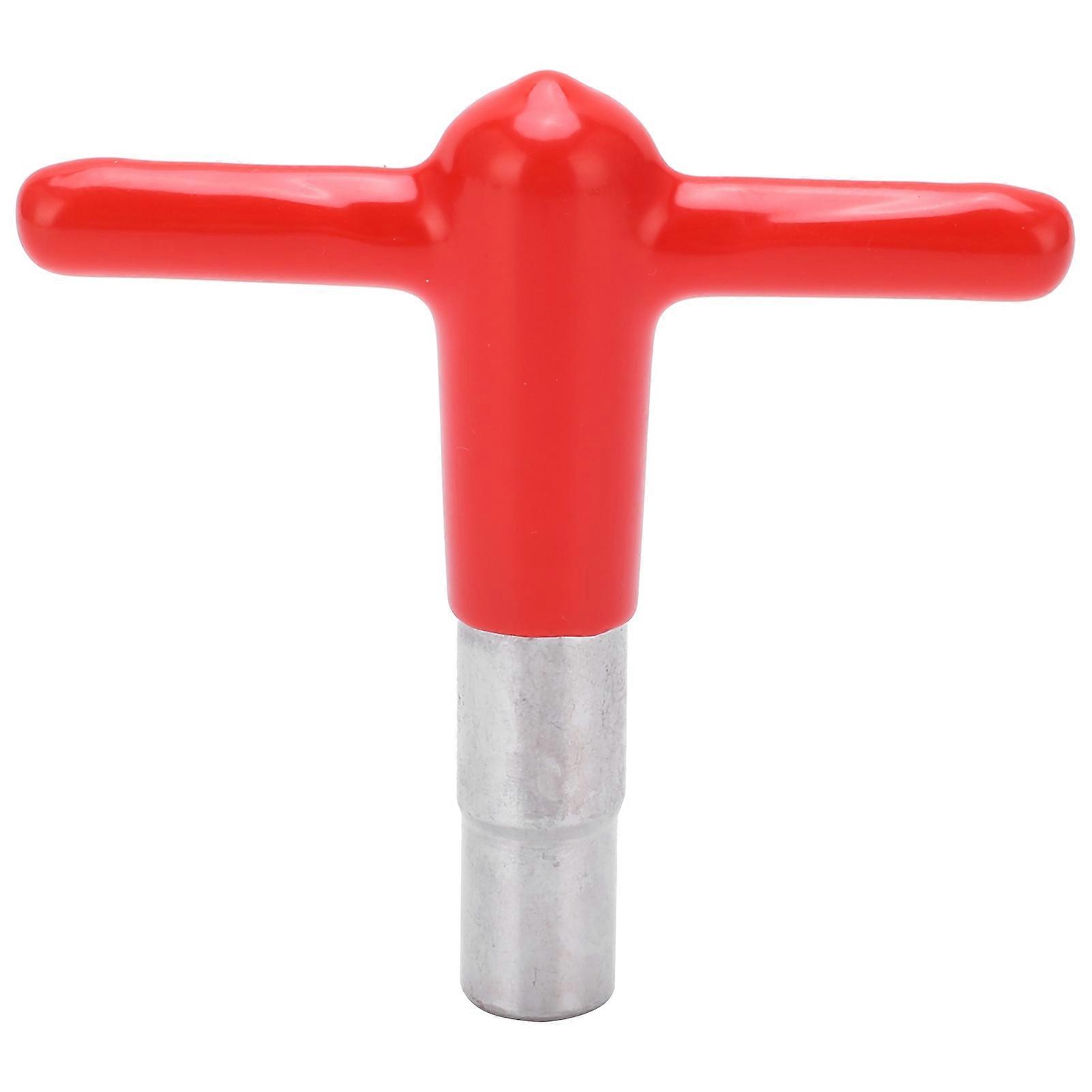 Drum T Shaped Wrench Tuning Key Silicone Handle Music Instrument Accessories Dt08red