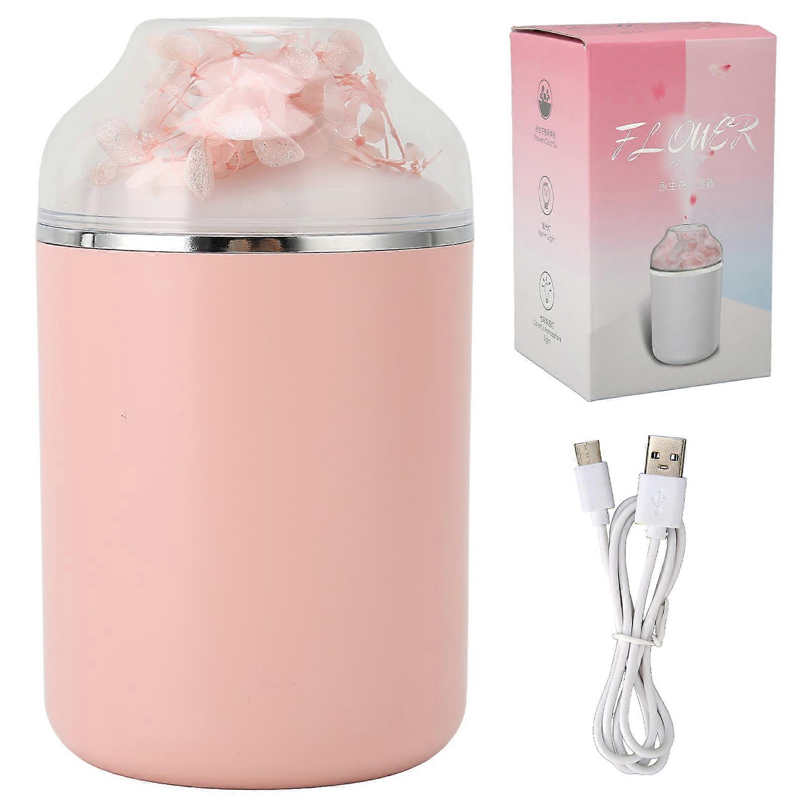 Humidifier Immortal Flower Shape Household Large Fog Volume Silent Essential Oil Diffuser Humidifier