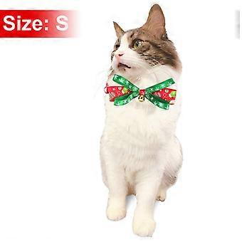 Christmas Pet Collar, Cute Nylon Collar for Dogs and Cats, Size S